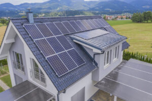 rooftop solar installation